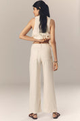 Load image into Gallery viewer, The Colette Linen Full-Length Wide-Leg Pants by Maeve
