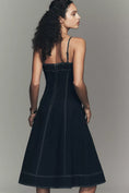 Load image into Gallery viewer, Marin Square-Neck Denim Midi Dress by Pilcro
