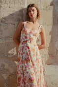 Load image into Gallery viewer, Maeve Sweetheart Printed Midi Dress