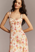 Load image into Gallery viewer, Maeve Sweetheart Printed Midi Dress