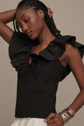 Load image into Gallery viewer, DOLAN Knit Ruffle Top