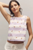 Load image into Gallery viewer, Maeve Icon Cropped Cotton Tank Top