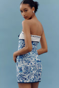 Load image into Gallery viewer, Maeve Strapless Tie-Front Mini Dress