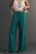 Load image into Gallery viewer, Brooklin Wavy Linen Wide-Leg Pants by Maeve