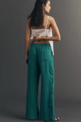 Load image into Gallery viewer, Brooklin Wavy Linen Wide-Leg Pants by Maeve