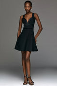 Load image into Gallery viewer, By Anthropologie Sweethart Buckle Mini Dress