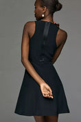 Load image into Gallery viewer, By Anthropologie Sweethart Buckle Mini Dress