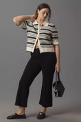 Load image into Gallery viewer, The Kinsley Collared Crop Cardigan Sweater by Maeve