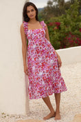 Load image into Gallery viewer, Ro's Garden Becky Midi Dress