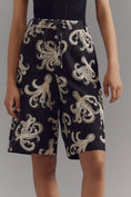 Load image into Gallery viewer, Farm Rio x Anthropologie Octopus-Print Bermuda Shorts