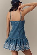 Load image into Gallery viewer, Damson Madder Lana Drop-Waist Mini Dress