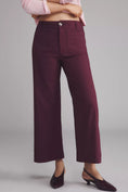 Load image into Gallery viewer, The Colette Bow Pocket Crop Wide-Leg Pants by Maeve