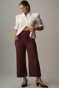 Load image into Gallery viewer, The Colette Bow Pocket Crop Wide-Leg Pants by Maeve