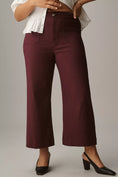 Load image into Gallery viewer, The Colette Bow Pocket Crop Wide-Leg Pants by Maeve