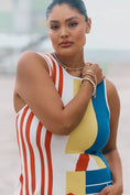 Load image into Gallery viewer, Celandine Poolside Knit Mini Dress