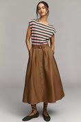 Load image into Gallery viewer, By Anthropologie Sleeveless Twofer A-Line Midi Dress