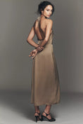 Load image into Gallery viewer, By Anthropologie Lace Halter Midi Slip Dress