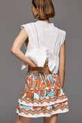 Load image into Gallery viewer, Farm Rio Cotton Smocked Floral Mini Skirt