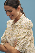 Load image into Gallery viewer, The Leandra Shirred Yoke Blouse by Maeve