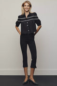Load image into Gallery viewer, The Leandra Shirred Yoke Blouse by Maeve