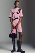Load image into Gallery viewer, Annalise Mock-Neck Chenille Sweater Mini Dress by Maeve