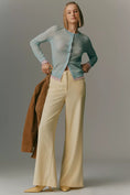 Load image into Gallery viewer, Maeve Sheer Crew-Neck Cardigan