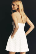 Load image into Gallery viewer, Hutch Patricia Textured Strapless Mini Dress
