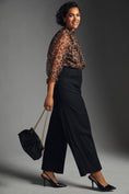 Load image into Gallery viewer, The Colette Linen Blend Crop Wide-Leg Pants by Maeve