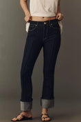 Load image into Gallery viewer, Hudson Barbara Low-Rise Cuffed Wide-Leg Jeans