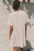 Load image into Gallery viewer, Celandine Graphic Short-Sleeve Mini Swing Dress