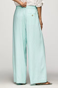 Load image into Gallery viewer, Avery Pinstripe Wide-Leg Trousers by Maeve