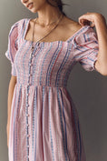 Load image into Gallery viewer, Peregrine Puff-Sleeve Midi Dress