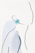 Load image into Gallery viewer, Extra Small Beaded Floral Post Earrings