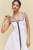 Load image into Gallery viewer, Maeve Sleeveless Notched Square-Neck Midi Dress