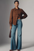 Load image into Gallery viewer, The Robbie High-Rise Flared Fray Jeans