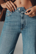 Load image into Gallery viewer, The Robbie High-Rise Flared Fray Jeans
