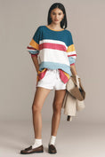 Load image into Gallery viewer, Pilcro Seamed Long-Sleeve Cotton Tee