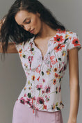 Load image into Gallery viewer, By Anthropologie Silken Peter Pan Collared Blouse