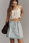 Load image into Gallery viewer, Pilcro Reworked Denim Mini Skirt