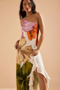 Load image into Gallery viewer, By Anthropologie Lucinda One-Shoulder Maxi Slip Dress
