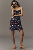 Load image into Gallery viewer, Maeve Printed Buttondown Mini Dress