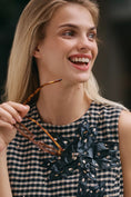 Load image into Gallery viewer, By Anthropologie Sleeveless Crew-Neck Embellished Mini Dress