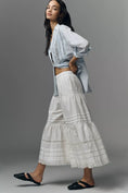 Load image into Gallery viewer, By Anthropologie Lace Petticoat Crop Wide-Leg Pants