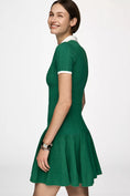 Load image into Gallery viewer, Maeve Short-Sleeve Polo Mini Dress