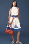 Load image into Gallery viewer, The Jacie Poplin Printed Knee-Length Skirt by Maeve