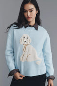 Load image into Gallery viewer, Maeve Crew-Neck Dog Icon Pullover Sweater