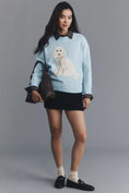 Load image into Gallery viewer, Maeve Crew-Neck Dog Icon Pullover Sweater