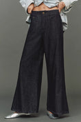 Load image into Gallery viewer, The Adi Sparkle Pull-On Mid-Rise Flare Trousers by Pilcro