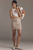 Load image into Gallery viewer, The Colette Linen Blend Mini Skirt by Maeve