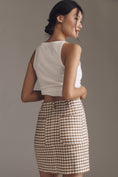 Load image into Gallery viewer, The Colette Linen Blend Mini Skirt by Maeve